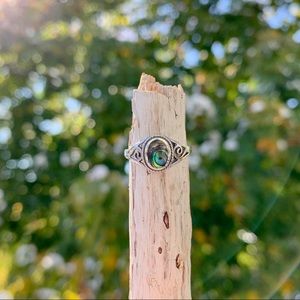 Abalone Shell Ring